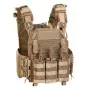 STORM PLATE CARRIER WITH QUICK RELEASE SYSTEM + TRIPLE MAG. POUCH VEGETATO GREEN COYOTE DEFCON 5 D5-BAV23