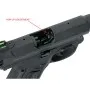 GBB BLACK SHINOBI AAP01C SEMI-FULL AUTO ACTION ARMY 42481 12010806000