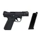 GBB BLACK SHINOBI AAP01C SEMI-FULL AUTO ACTION ARMY 42481 12010806000