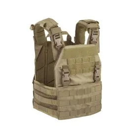 TACTICAL VEST DEFENDER PLATE CARRIER COYOTE DEFCON 5 D5-BAV22 CT