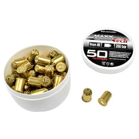 MAXX TECH CARTUCCE A SALVE CALIBRO .380 MT380