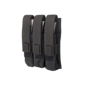 TASCA PORTA CARICATORI TRIPLO MAGAZINE POUCH 1000DEN MP5 BLACK 8FIELDS M51613199-BK