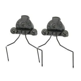 EXFIL HELMET BLACK RAIL ADAPTERS  FOR M31/M32 SET EARMOR EXFIL HELMET BLACK RAIL ADAPTERS  FOR M31/M32 SET EARMOR