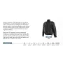 DS JACKET WATERPROOF REMOVABLE GPG SURVEILLANCE SECURITY BLACK GIU28 KIMAY