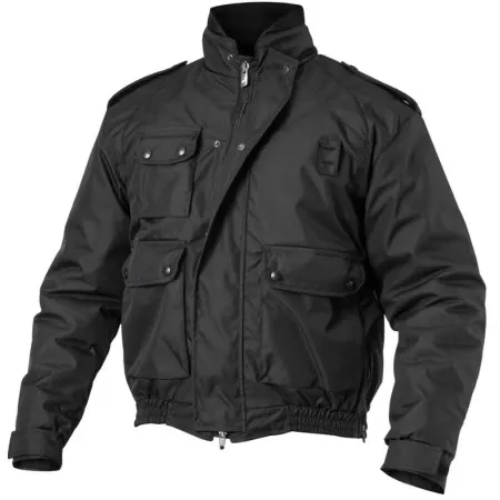 GIUBBOTTO DS IMPERMEBILE SFODERABILE GPG VIGILANZA SICUREZZA NERO GIU28 KIMAY