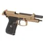 PISTOLA SOFTAIR A CO2 M9 M9A1 TAN FULL METAL BLOW BACK 16748