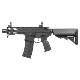 AEG AIRSOFT ELECTRIC RIFLE M4 CM16 BATTO PDW BLACK M-LOK G&G GG-CM16BATTOPDW G&G: EGC-16P-BTO-PDW-NCM