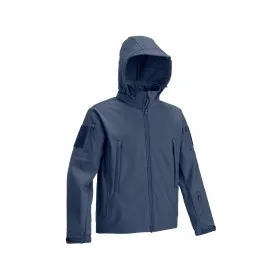 DEFCON 5 GIACCA TATTICA SOFTSHELL SCORPION NAVY BLUE D5-3431 NB