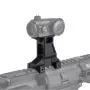 WADSN T1/T2 RED DOT MOUNT WITH 2.91" RISER BLACK WS2023-B