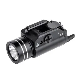 TORCIA SOFTAIR LED IN ALLUMINIO 700 LM STROBO PER PISTOLA NERO WADSN WD4103-B