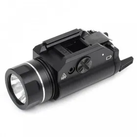 TORCIA SOFTAIR IN ALLUMINIO 700 LM LED PER PISTOLA NERO WADSN WD4102-B