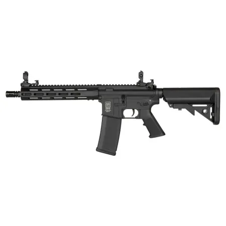 Specna Arms SA-F03 FLEX Black airsoft rifle left view