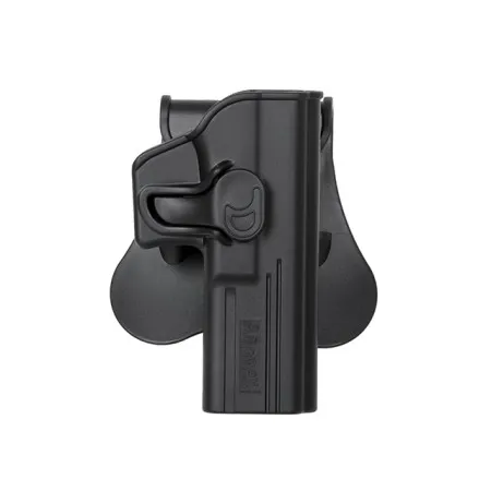 G17/G19/G18 AIRSOFT HOLSTER SERIES RIGHT BLACK AMOMAX AM-GAG