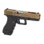 PISTOLA SOFTAIR GAS G18C FLORAL PATTERN  METAL FULL AUTO BRONZE WE 22295