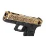 PISTOLA SOFTAIR GAS G18C FLORAL PATTERN  METAL FULL AUTO BRONZE WE 22295