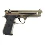 BRUNI TOP FIRING BLANK PISTOL 92 CALIBER 9MM NIKEL BR-1305N