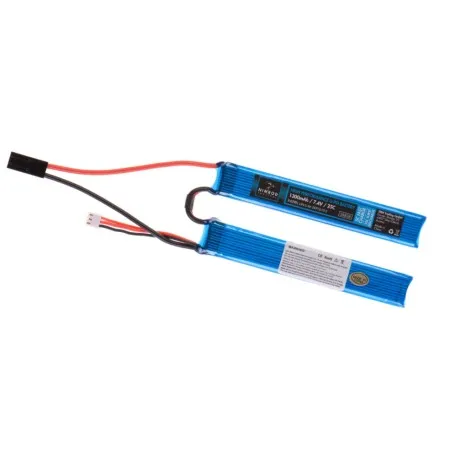 BATTERIA LI-PO SOFTAIR CALCIO CRANE M4 1300MAH 7,4V 25C NIMROD 28838