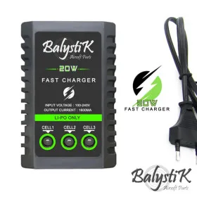 BALYSTIK caricabatteria Li-Po 20W BA-FCH-LIPO
