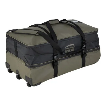 ZAINO BORSONE TROLLEY 100 LITRI 500D CON RIVESTIMENTO IMPERMEABILE DUFFLE BACKPACK TF2215 RANGER GREEN 359902RG