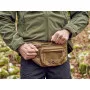 OUTAC TACTICAL M.O.L.L.E. MARSUPIUM WITH PISTOL HOLDER  COYOTE TAN OT-MSP01