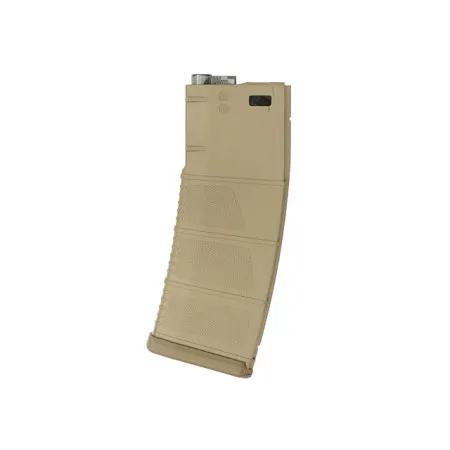 CARICATORE TAN FUCILE SOFTAIR M4 MONOFILARE 150BB IN POLIMERO BATTLE AXE 6330