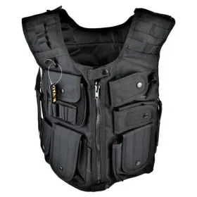 GILET TATTICO SOFTAIR NERO TACTICAL VEST VT-1043B