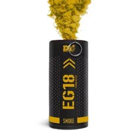 ENOLA GAYE EG18 HI OUTPUT 90 SECOND SMOKE GRENADE YELLOW ENOLA GAYE EG18 HI OUTPUT 90 SECOND SMOKE GRENADE YELLOW