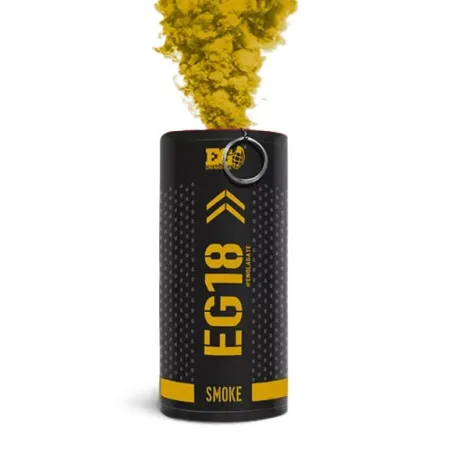 ENOLA GAYE EG18 HI OUTPUT 90 SECOND SMOKE GRENADE YELLOW