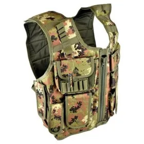 GILET TATTICO SOFTAIR VEGETATO TACTICAL VEST VT-1043TC