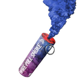 FUMOGENO SOFTAIR A FILO 90 SECONDI WP40 ENOLA GAYE SMOKE GRENADE GENDER REVEAL - BLU