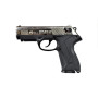 BRUNI TOP FIRING BLANK PISTOL P4 CALIBER 9MM NIKEL BR-2601N