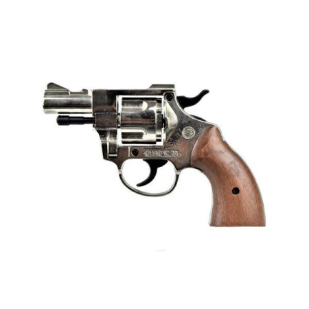 BRUNI REVOLVER A SALVE OLYMPIC CALIBRO 380 NIKEL BR-300N