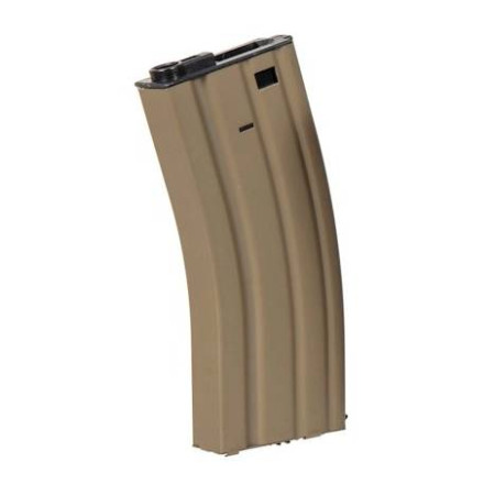 SPECNA ARMS HI-CAP METAL MAGAZINE 300 ROUNDS FOR M4/M16 SERIES TAN SPE-05-025487