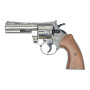 BRUNI BLANK PISTOL TOP FIRING REVOLVER MAGNUM 380 NIKEL BR-700N