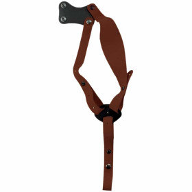 VEGA HOLSTER 1K01 SUEDE SHOULDER KIT BLACK BROWN