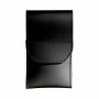 VEGA HOLSTER 1R27 PORTA TELEFONO XL IN PELLE DA CINTURA NERO BIANCO