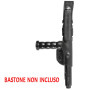 VEGA HOLSTER 1V25 PORTA TONFA IN PELLE CON PASSANTE NERO
