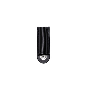VEGA HOLSTER 1V30 FLASHLIGHT LEATHER HOLDER AAA CELL BLACK WHITE