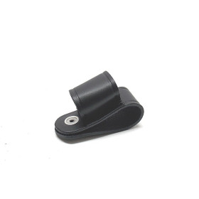 VEGA HOLSTER 1V33 FLASHLIGHT LEATHER HOLDER SUREFIRE TYPE BLACK WHITE