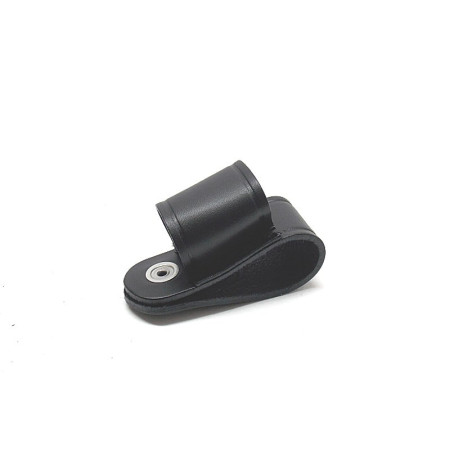 VEGA HOLSTER 1V33 FLASHLIGHT LEATHER HOLDER SUREFIRE TYPE BLACK WHITE
