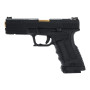 WE GAS PISTOL GP1799 T2 BLACK/GOLD WGP-1