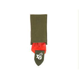 BANDIERA SEGNALAZIONE ROSSA SOFTAIR DI BERSAGLIO COLPITO MOLLE CON VELCRO VERDE OLIVA M51613004-OD 8FIELDS