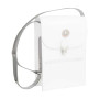 LEATHER BELT FOR POUCH 1V99 WHITE VEGA HOLSTER