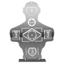 BERSAGLIO MEZZO BUSTO IN METALLO WOSPORT WO-TG37