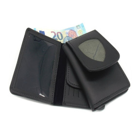 VEGA HOLSTER 1WD09/TR LEATHER WALLET EMPTY PLATE HOLDER WITH TRIANGLE HOLE