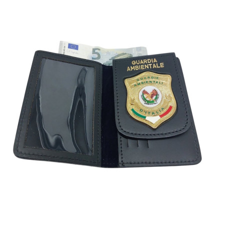 VEGA HOLSTER 1WD139 PORTAFOGLIO CON PLACCA GUARDIE AMBIENTALI D'ITALIA