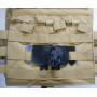 MOLLE SUPPORT FOR SMART RIGHT HOLSTER FOR WE G17 G18 ET 6078