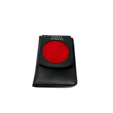 VEGA HOLSTER 1WD12 WALLET ITALIAN 'FORZE ARMATE' WITH ROUND PLATE HOLDER