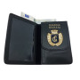 VEGA HOLSTER 1WD15 PORTAFOGLIO CON PLACCA PER GUARDIA GIURATA ALLORO CON CORONA
