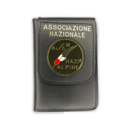 VEGA HOLSTER 1WD80 WALLET WITH ASSOCIAZIONE NAZIONALE ALPINI PLATE